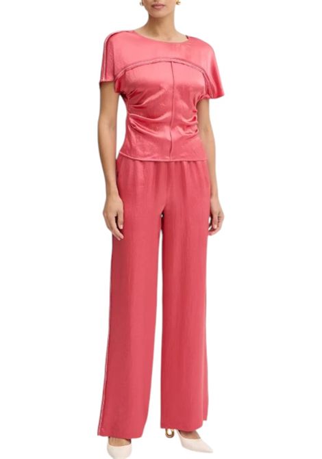 Plain-coloured crew neck blouse PINKO | sweaters | 104596 A2BUN55